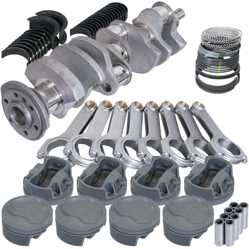 Eagle — Eagle Chevy 400 3.875in Crank 6.000in H-Beam Stroker Rods -22cc 4.155in Pistons Rotating Assembly
Competition Assembly
