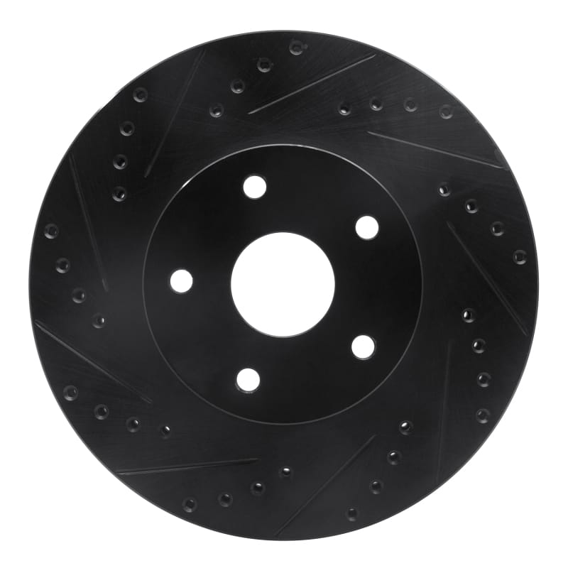 R1 Concepts — R1 92-97 Subaru SVX Front Left Drilled & Slotted Black Brake Rotor
R1 Brake Rotor Drill