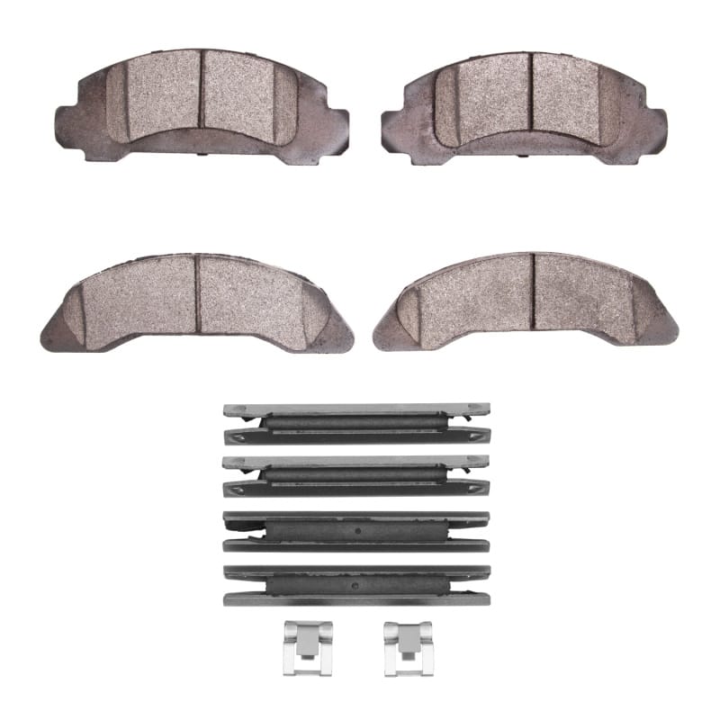 DFC — DFC 86-87 Ford Aerostar Front 4000 HybriDynamic Brake Pads and Hardware Kit
DFC Brake Pad Set