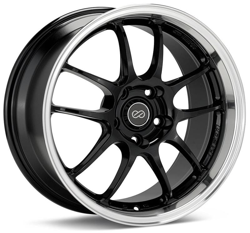 Enkei — Enkei PF01 17x9 5x114.3 35mm Offset 75mm Hub Bore - Black Mach