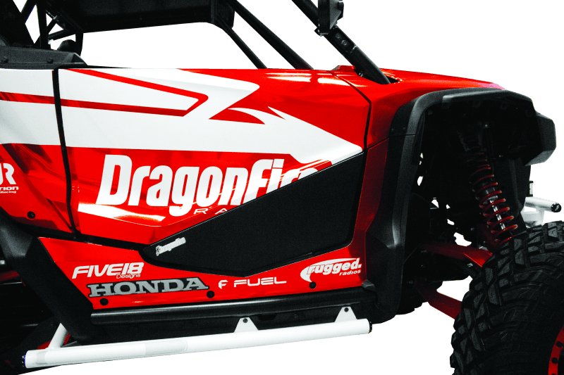 DragonFire Racing — Door Filler Panel Kit, Black