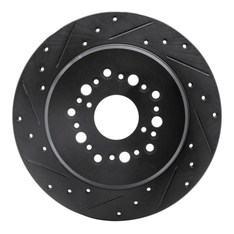 R1 Concepts — R1 92-00 Lexus LS400 Rear Left Drilled & Slotted Black Brake Rotor
R1 Brake Rotor Drill
