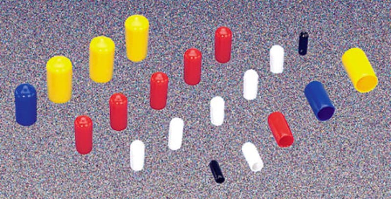Moroso — Moroso Vacuum Line Cap Kit - Multi-Colored Caps