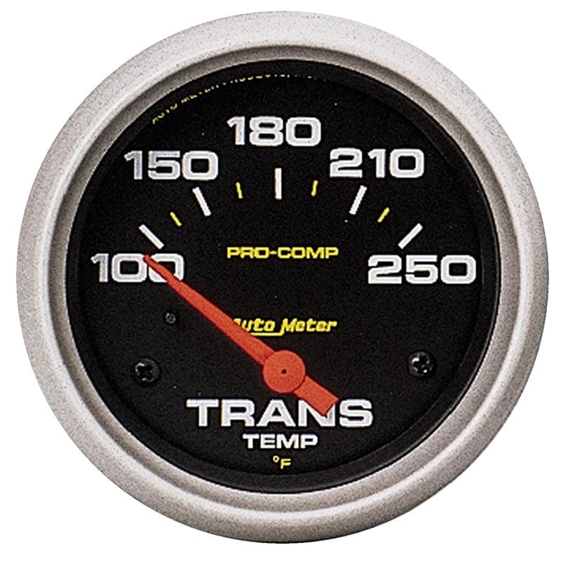 AutoMeter — Autometer Pro-Comp 2 5/8in 100-250 F Electric Transmission Temperature Gauge
2-5/8" TRANS TEMP, 1