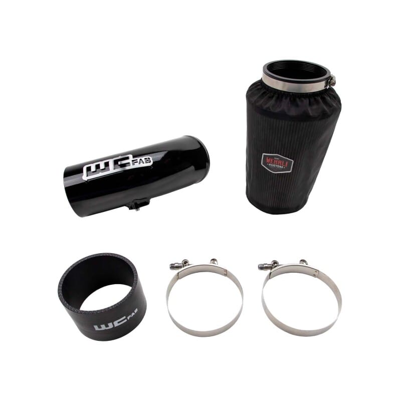 Wehrli — Wehrli Cummins 2nd Gen Swap 4in. Intake Kit - Gloss White
Intake 4" 2G Sw GW
