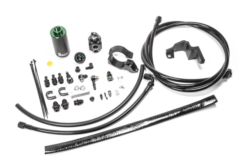 Radium Engineering — Radium 03-08 Chevrolet Corvette Mid Fuel Hanger Plumbing Kit Stainless