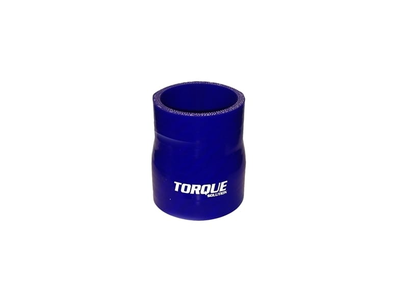 Torque Solution — Torque Solution Transition Silicone Coupler: 2 inch to 2.25 inch Blue Universal