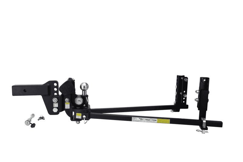 Weigh Safe — Weigh Safe True Tow Middleweight Distribution 4in Drop & 2.5in Shank (Rated for 12.5K GTWR) w/WS05