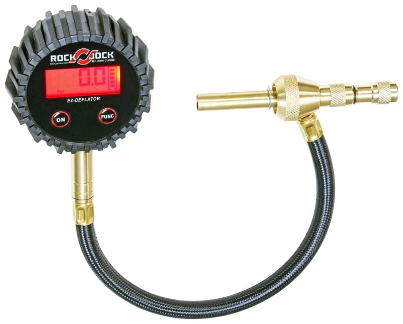 RockJock — RockJock EZ-Tire Deflator Pro Digital Beadlock Friendly w/ Storage Case
Tire Deflator