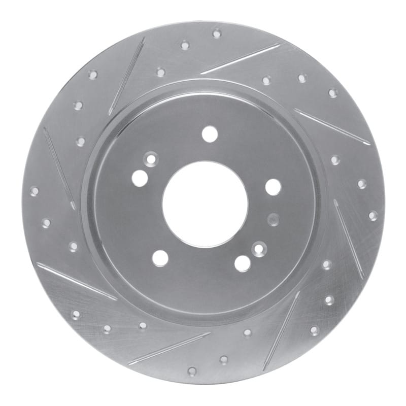 R1 Concepts — R1 19-25 Hyundai SANTA FE Rear Left Drilled & Slotted Silver Brake Rotor
R1 Brake Rotor Drill