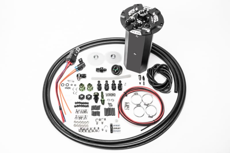 Radium Engineering — Radium 09-20 Nissan 370Z Fuel Hanger Surge Tank (Pumps Not Incl.) Brushless Ti Automotive E5LM