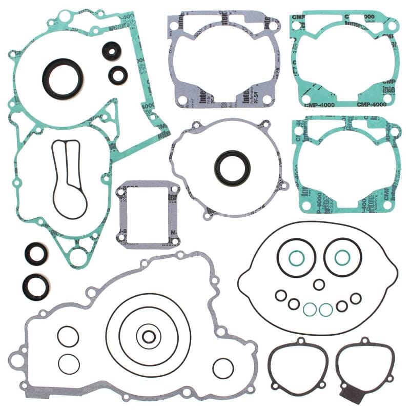Vertex Pistons — Vertex Gaskets 14-16 Husqvarna TC 250 Complete Gasket Kit w/ Oil Seals