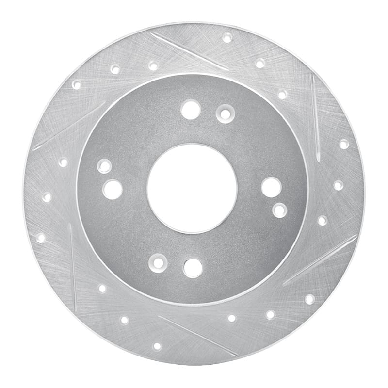 R1 Concepts — R1 92-97 Acura CL Rear Right Drilled & Slotted Silver Brake Rotor
R1 Brake Rotor Drill