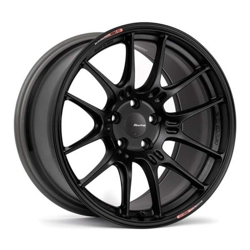 Enkei — Enkei GTC02 19x8.5 5x112 27mm Offset 66.5mm Bore Matte Black Wheel