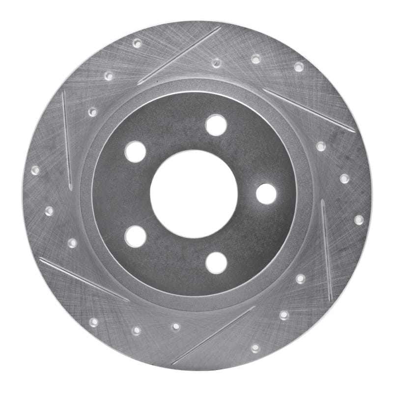 R1 Concepts — R1 98-05 Buick Park Avenue Rear Left Drilled & Slotted Silver Brake Rotor
R1 Brake Rotor Drill