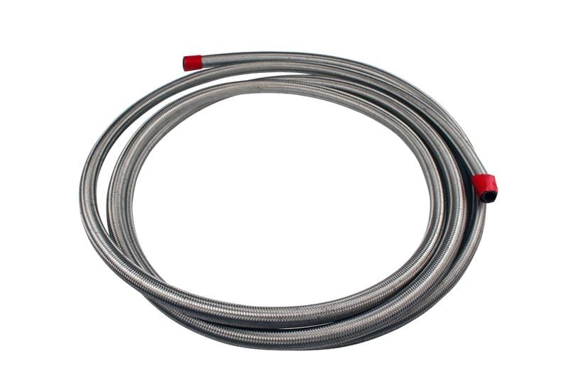 Aeromotive — Fuel Line, Rubber Stainless Braided