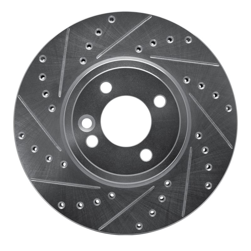 R1 Concepts — R1 02-06 Mini Cooper (Excl Clubman) Front Left Drilled & Slotted Silver Brake Rotor
R1 Brake Rotor Drill
