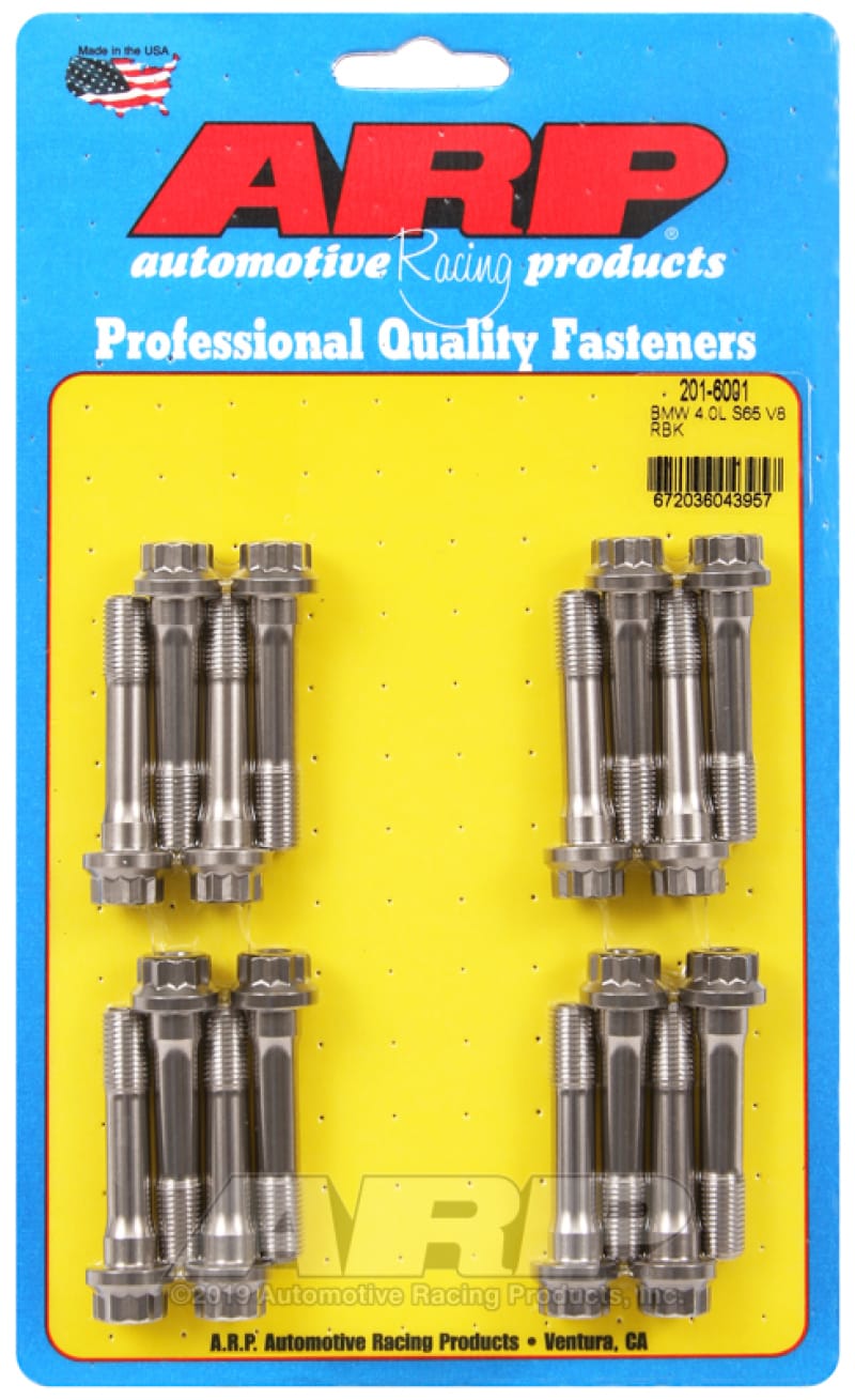 ARP — ARP BMW 4.0L S65 V8 Custom Age 625 Plus Rod Bolt Kit