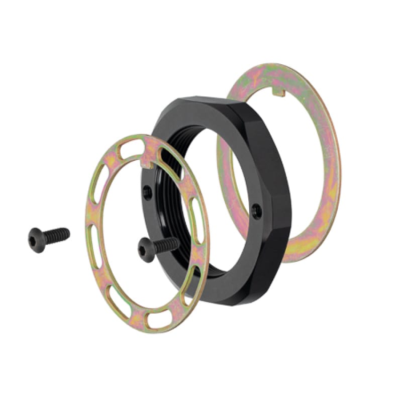 Wilwood — Wilwood Spindle Nut W5 Self Locking Assembly - Black