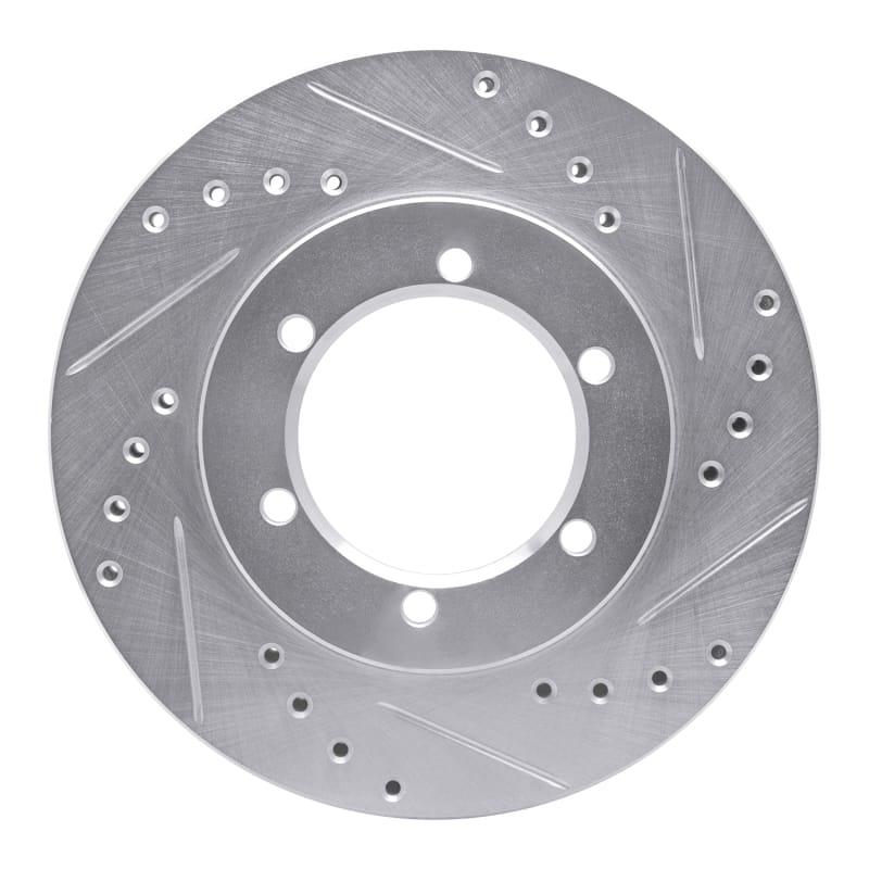 R1 Concepts — R1 98-15 Nissan NP300 (Mexico) Front Right Drilled & Slotted Silver Brake Rotor
R1 Brake Rotor Drill