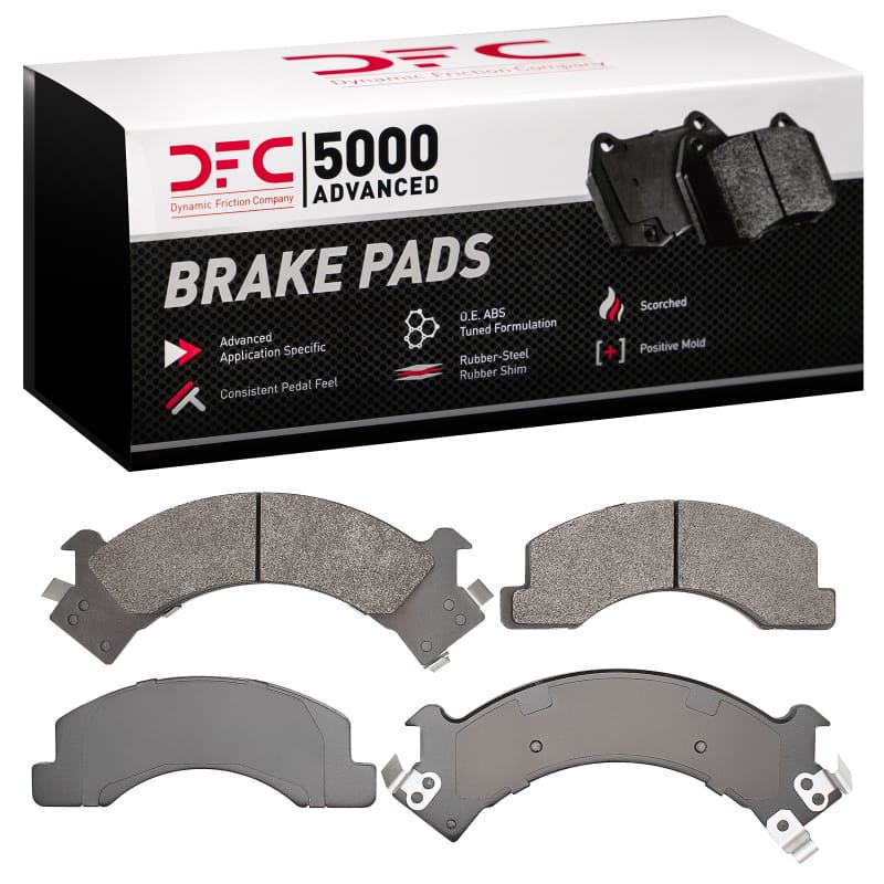DFC — DFC 88-97 Chevrolet W3500 Gas Engine Front 5000 Advanced Semi Metallic Brake Pads
DFC Brake Pad Set