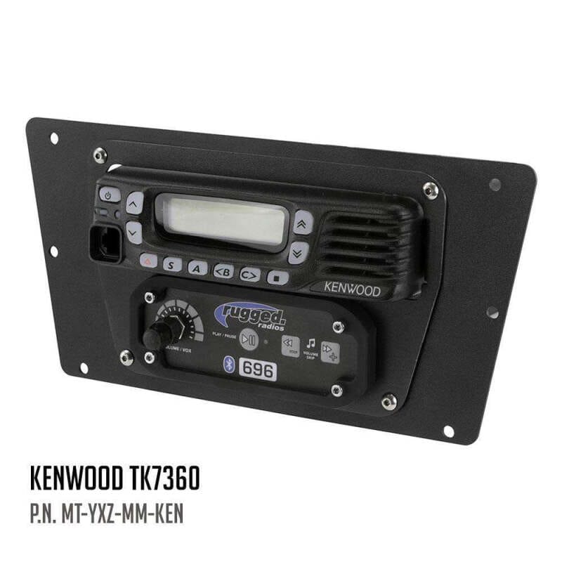 Rugged Radios — Rugged Radios Yamaha YXZ Multi-Mount Motorola CM300D and Motorola/Vertex VX2200