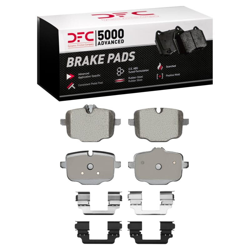 DFC — DFC 16-21 BMW X3 Rear 5000 Advanced Low Metallic Brake Pads and Hardware Kit
DFC Brake Pad Set