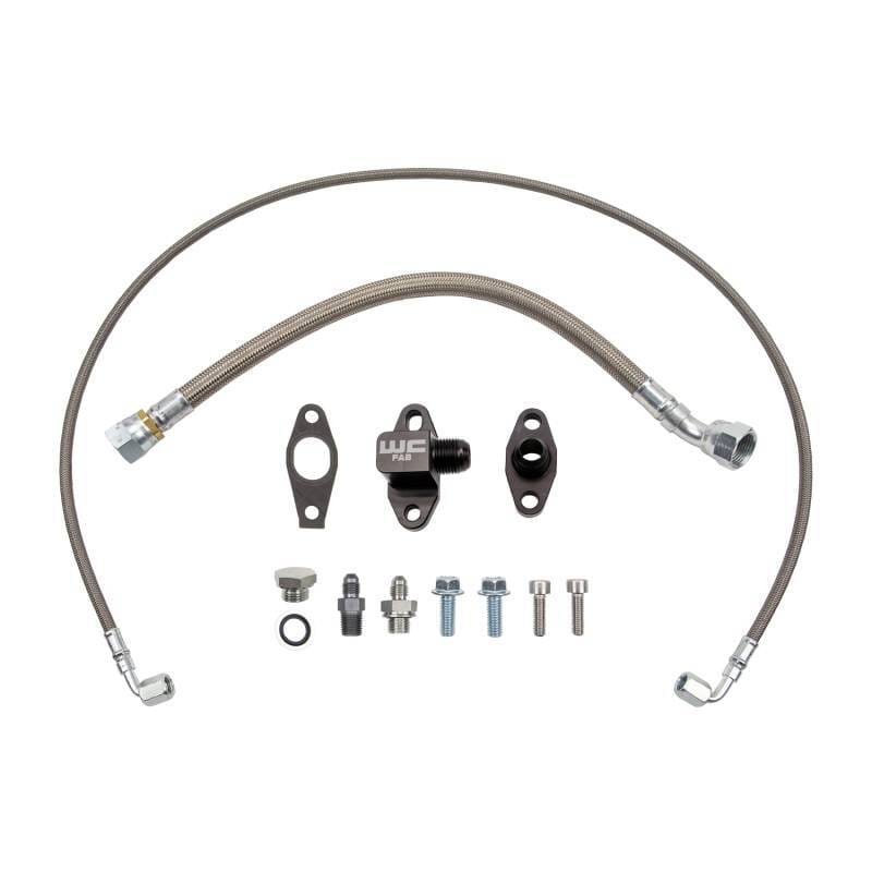 Wehrli — Wehrli Chevrolet 6.6L Duramax L5P S400 Single Turbo Oil Line Kit
Oil LnKit S400 L5P
