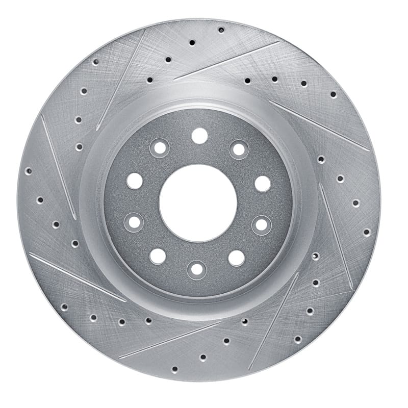 R1 Concepts — R1 20-25 Chrysler Pacifica Front Left Drilled & Slotted Silver Brake Rotor
R1 Brake Rotor Drill
