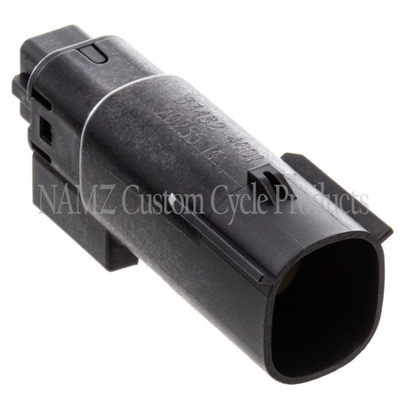 NAMZ — NAMZ 07-23 V-Twin XL 1200 & 883 Models Molex MX-150 4-Position Male Connector - Blk (HD 72175-07BK)