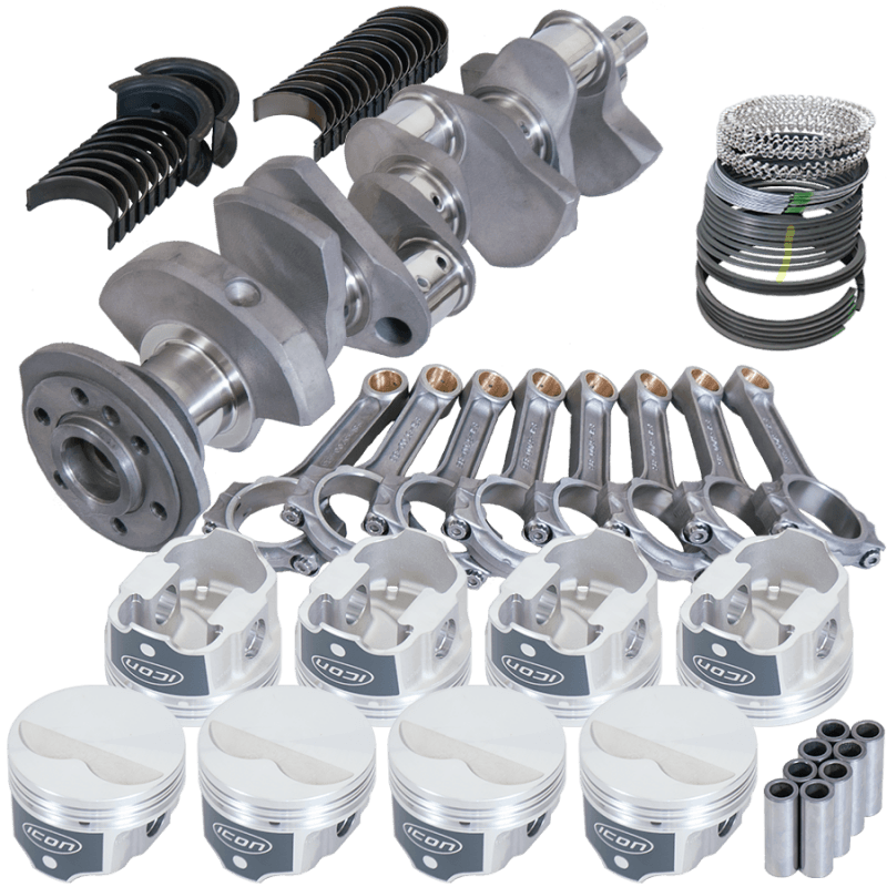 Eagle — Eagle Chevy 350 3.480in Crank 5.700in I-Beam Rods -3.7cc Flat Top 4.030in Pistons Rotating Assembly
Pro Street Assembly