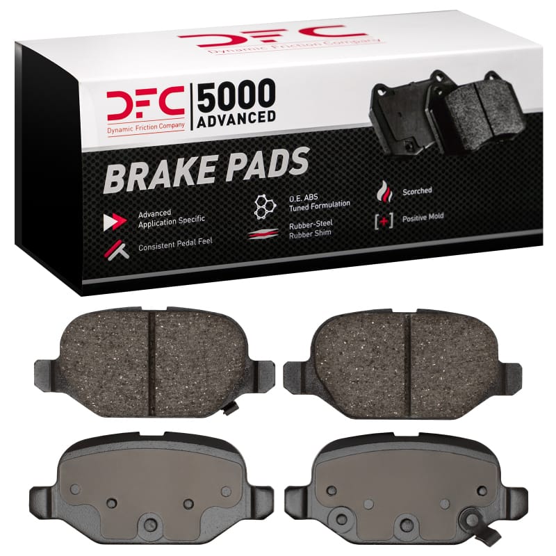 DFC — DFC 09-19 Fiat 500 (USA/Canada) Rear 5000 Advanced Ceramic Brake Pads
DFC Brake Pad Set