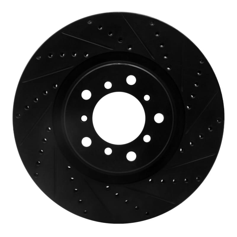 R1 Concepts — R1 01-06 BMW M3 Left Front Drilled & Slotted Black Brake Rotor
R1 Brake Rotor Drill