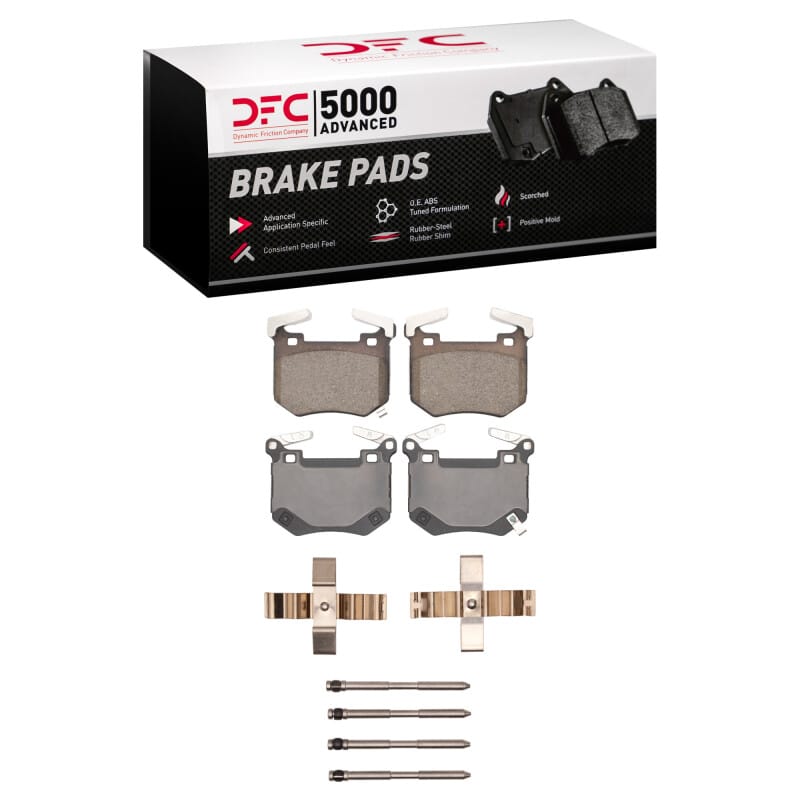 DFC — DFC 18-25 Genesis G70 Rear 5000 Advanced Ceramic Brake Pads and Hardware Kit
DFC Brake Pad Set