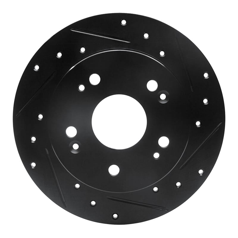 R1 Concepts — R1 97-15 Acura CSX Rear Right Drilled & Slotted Black Brake Rotor
R1 Brake Rotor Drill