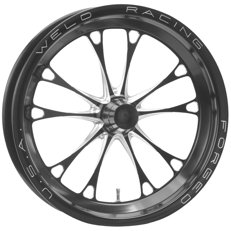 Weld — Weld V-Series 1-Piece 15x3.5 / Anglia Spindle MT / 1.75in. BS Black Wheel - Non-Beadlock
15x3.5'' V-Series
