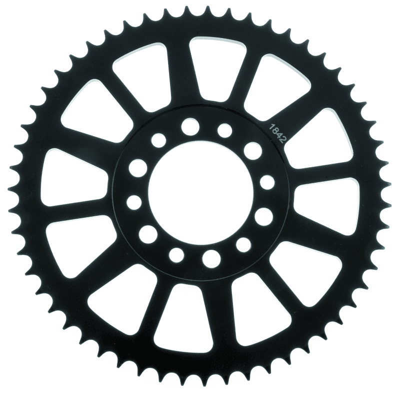 BikeMaster — BikeMaster Yamaha Rear Steel Sprocket 428 50T - Black