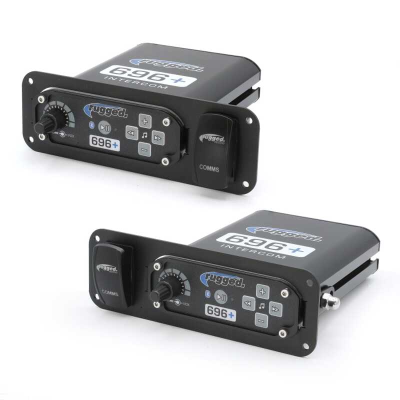 Rugged Radios — Rugged Radios In-Dash Mount with Switch Hole for Rugged Intercoms