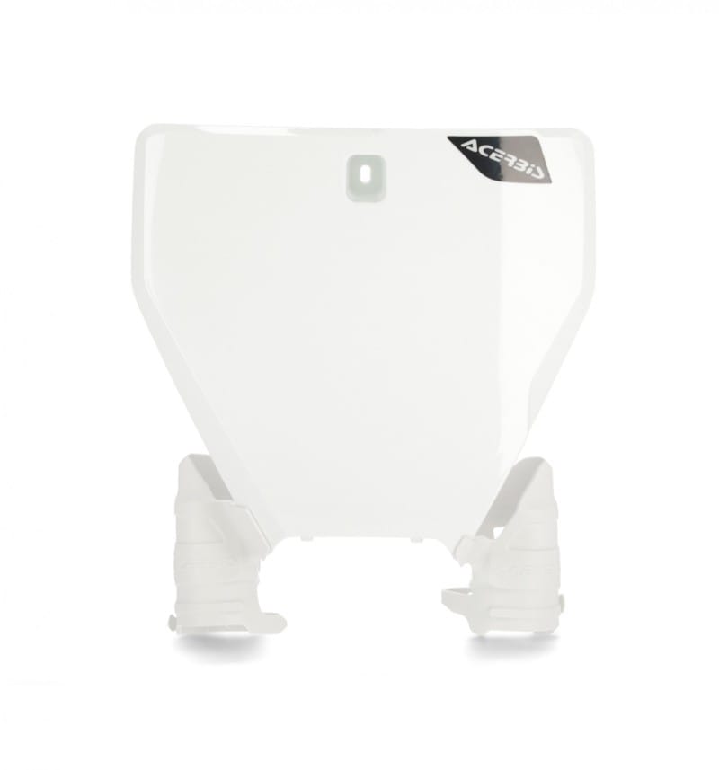 Acerbis — Acerbis 19-22 Husqvarna 125-450 TC/ TX/ FX/ FC Raptor Front Number Plate - 20 White