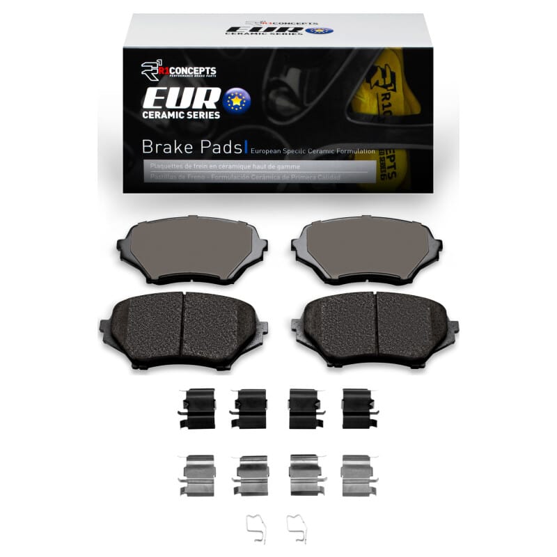R1 Concepts — R1 06-15 Mazda MX-5 Miata Front Euro Ceramic Pads & Hardware Kit
R1 Euro Ceramic Pads