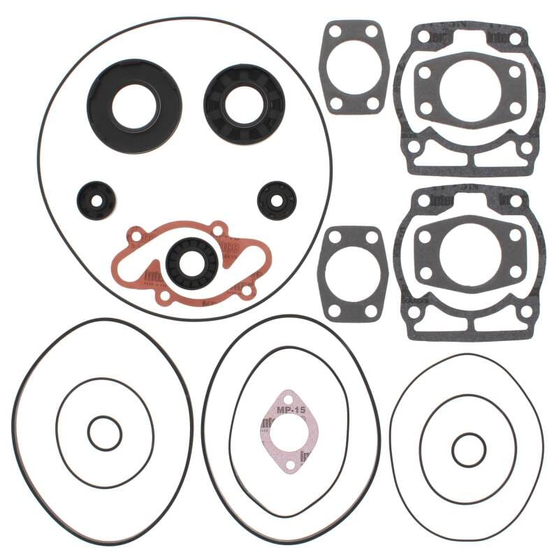 Vertex Pistons — Vertex Gaskets 1990 Ski-Doo Formula MX/MX LT Complete Gasket Kit w/ Oil Seals