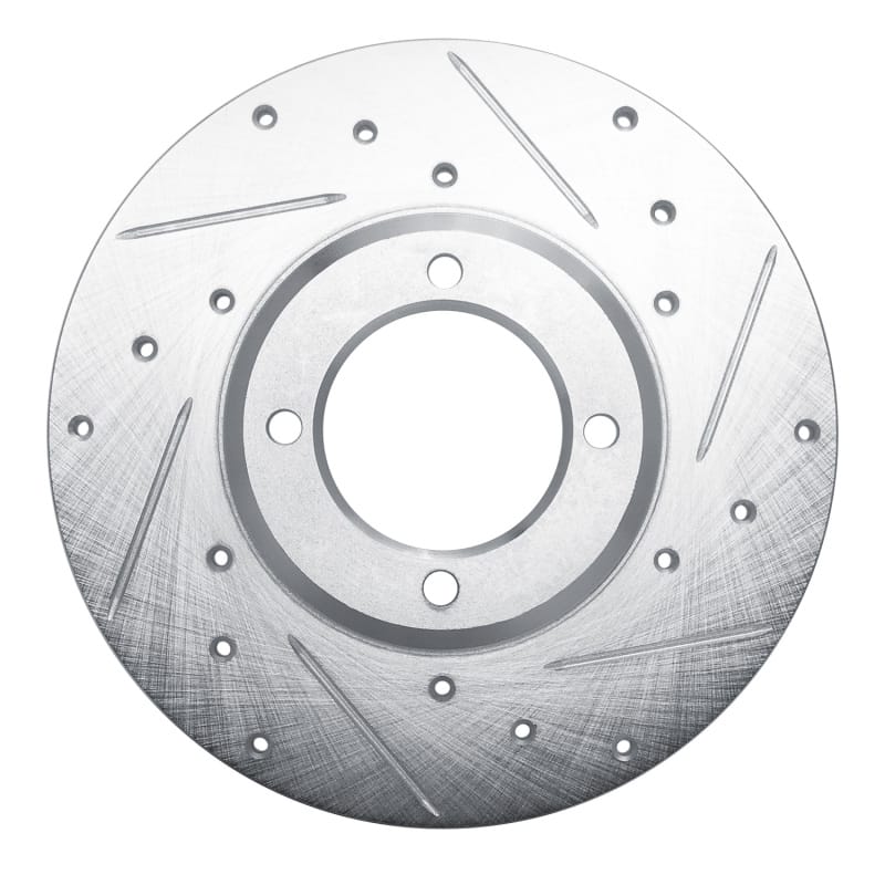 R1 Concepts — R1 79-81 Toyota Celica Front Right Drilled & Slotted Silver Brake Rotor
R1 Brake Rotor Drill