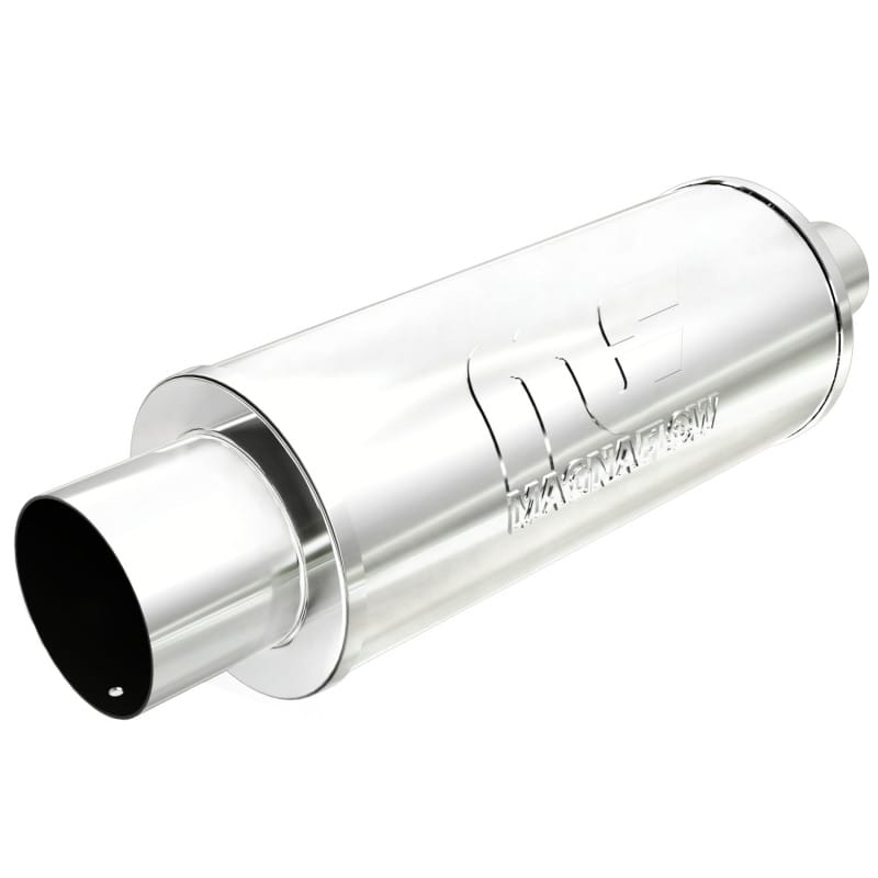 Magnaflow — MagnaFlow Muffler W/Tip Mag SS 14X6X6 2.25/4.
Straight Through