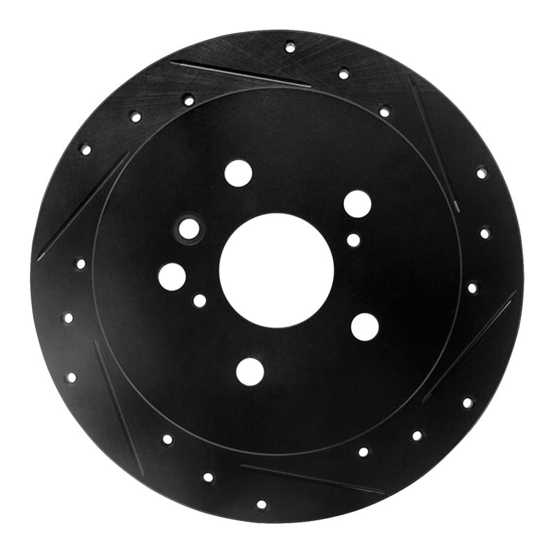 R1 Concepts — R1 04-10 Toyota SIENNA Rear Right Drilled & Slotted Black Brake Rotor
R1 Brake Rotor Drill