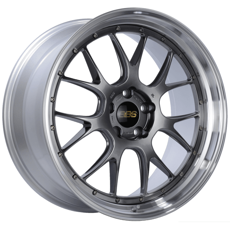 BBS — BBS LM-R 21x10 5x120 ET35 Diamond Black Center Diamond Cut Lip Wheel -82mm PFS/Clip Required