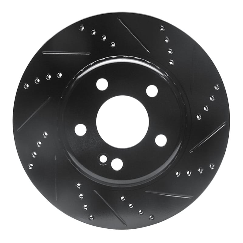 R1 Concepts — R1 15-23 Mercedes-Benz C350E Rear Right Drilled & Slotted Black Brake Rotor
R1 Brake Rotor Drill