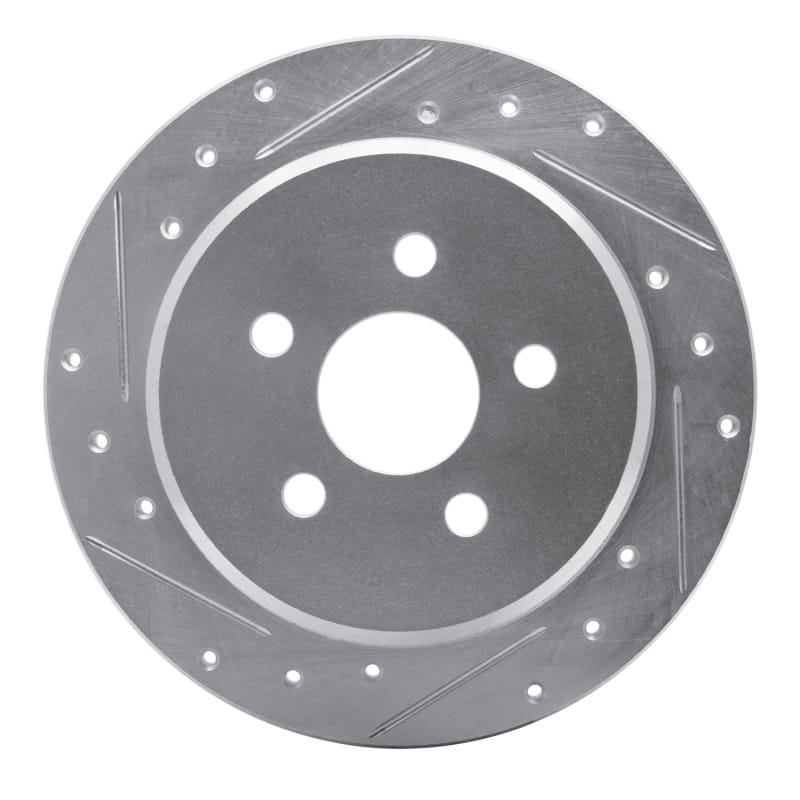 R1 Concepts — R1 03-10 Chrysler PT Cruiser Rear Left Drilled & Slotted Silver Brake Rotor
R1 Brake Rotor Drill