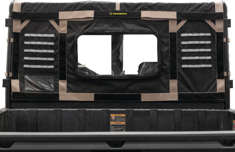 QuadBoss — Soft Window, Rear, Black