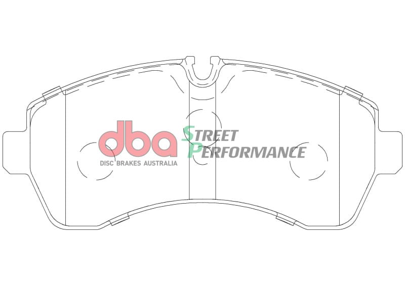 DBA — DBA 07-09 Dodge Sprinter 3500 DRW Front SP Performance Brake Pads
Brake Pad