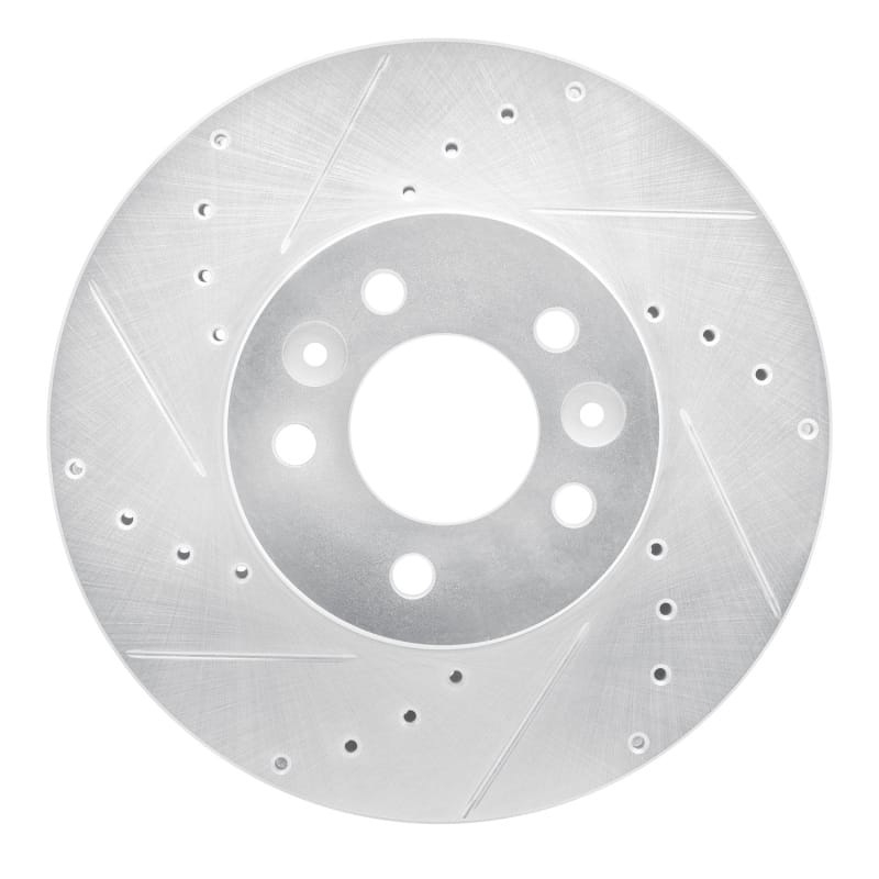 R1 Concepts — R1 98-02 Ford Crown Victoria Front Left Drilled & Slotted Silver Brake Rotor
R1 Brake Rotor Drill